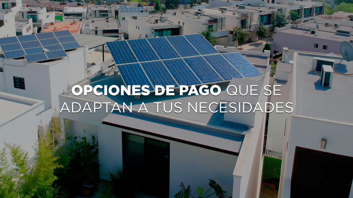 Paneles solares en Monterrey